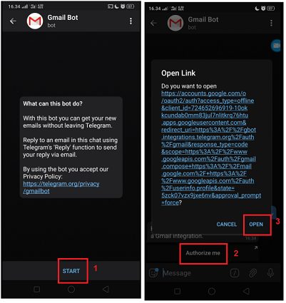 Cara Membuka dan Membalas Pesan Gmail Melalui Telegram