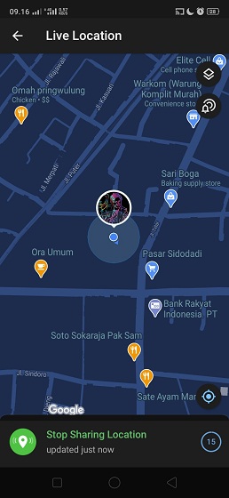 Cara Menggunakan Fitur Live Location di Telegram