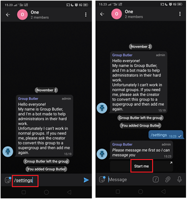 Cara Membuat Pesan Selamat Datang di Group Telegram