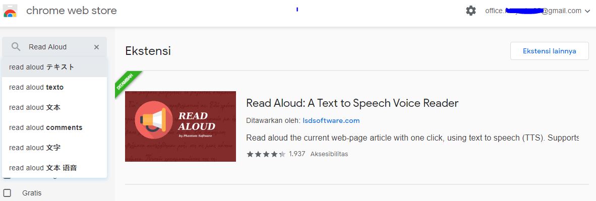 Cara Membuat Google Membacakan Isi Artikel Web di PC