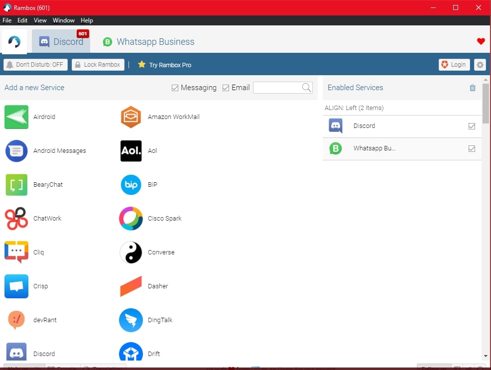 Cara Buka Semua Aplikasi Chatting dan Email dalam 1 Software di PC
