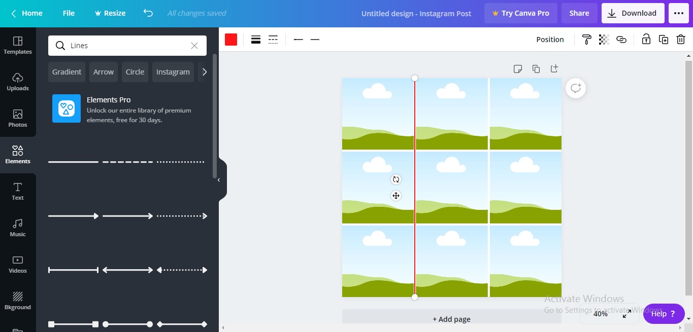Cara Membuat Feeds Instagram Nyambung