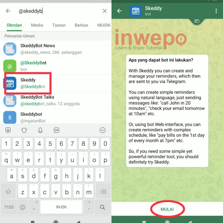 Cara Membuat Telegram Menjadi Alarm Pengingat 