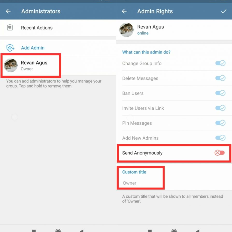 Cara Aktifkan Mode Batman atau Anonymous di Telegram