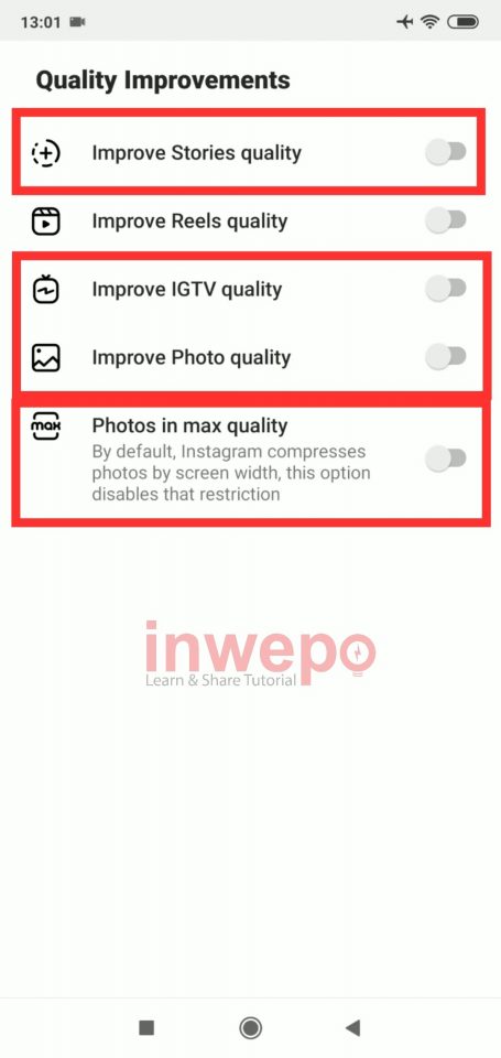 Cara Setting Kualitas Instagram Stories di Android