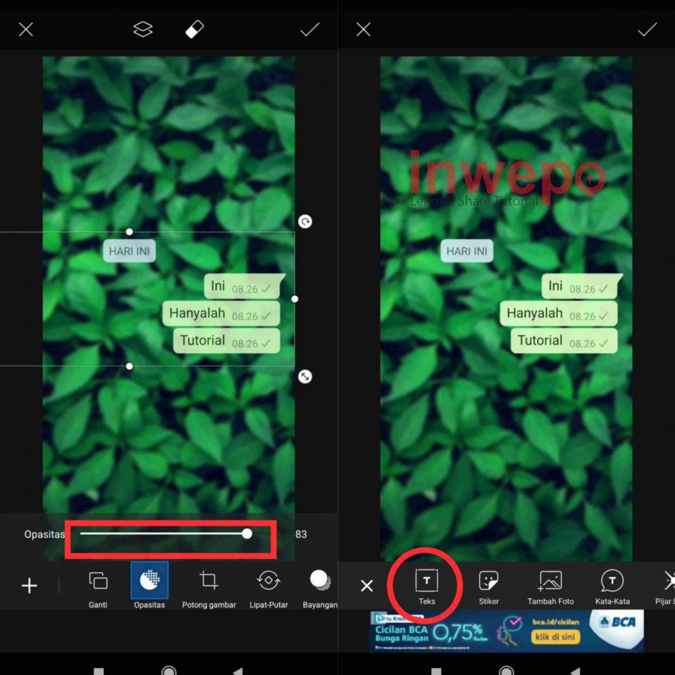 Cara Membuat Story Bubble Chat di Android