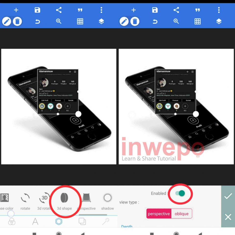 Cara Membuat Profil 3D di Instagram