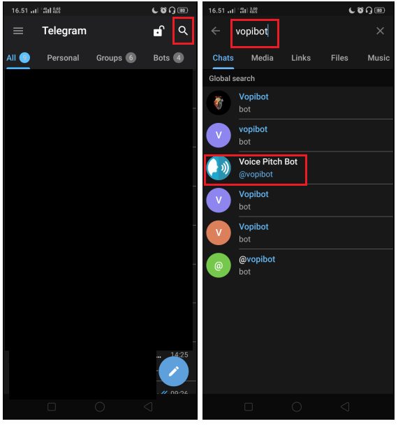 Cara Mengganti Suara Voice Note di Telegram