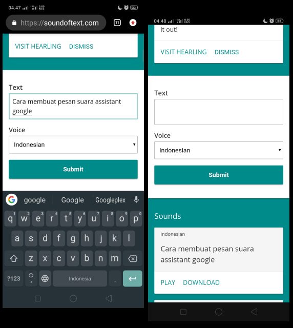 Cara Download Suara Google Translate dan Assistant di Android