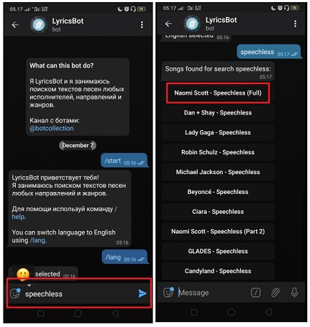 Cara Mudah Mencari Lirik Lagu di Telegram
