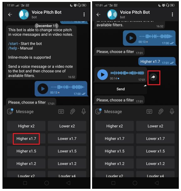 Cara Mengganti Suara Voice Note di Telegram