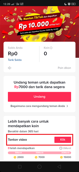 Cara Mudah Mendapatkan Penghasilan Tambahan di Tik Tok