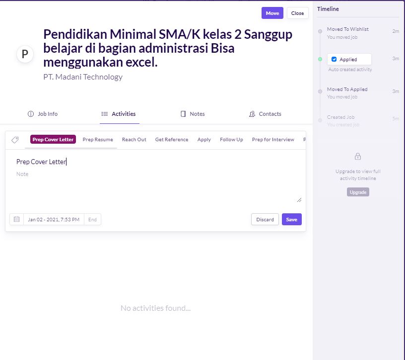 Cara Mengelola Info Lowongan Pekerjaan di Google Melalui PC
