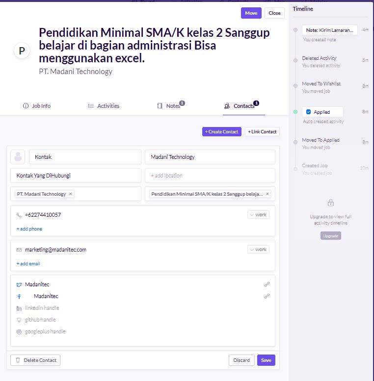 Cara Mengelola Info Lowongan Pekerjaan di Google Melalui PC