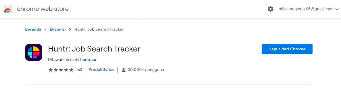 Cara Mengelola Info Lowongan Pekerjaan di Google Melalui PC