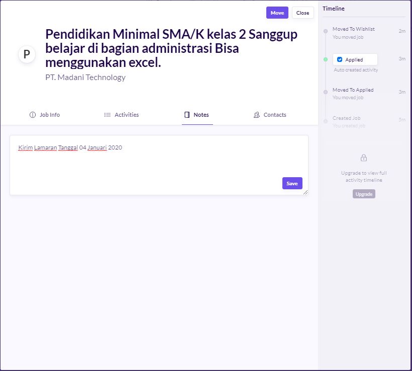 Cara Mengelola Info Lowongan Pekerjaan di Google Melalui PC