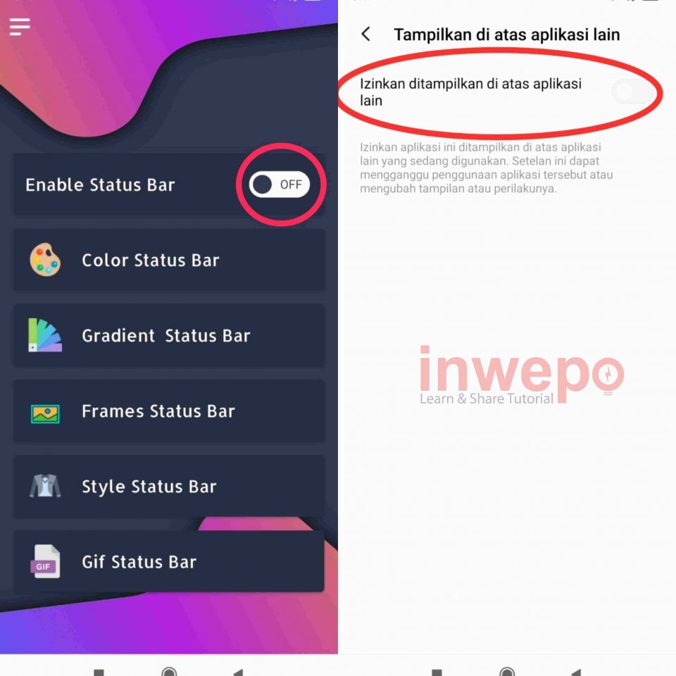 Cara Menambahkan Animasi Pada Status Bar Android