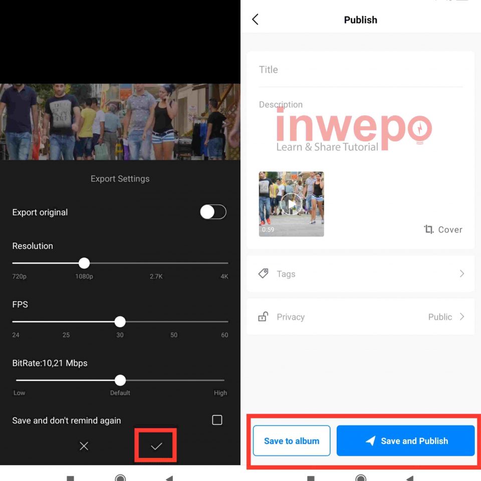 Cara Membuat Slow Fast Motion video Tiktok