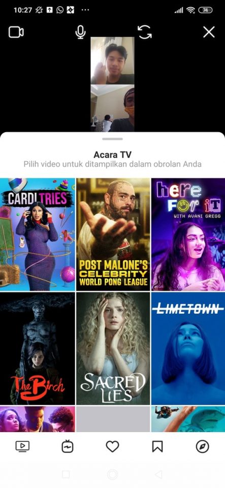 Cara Nonton Film Bareng Pacar Di Instagram