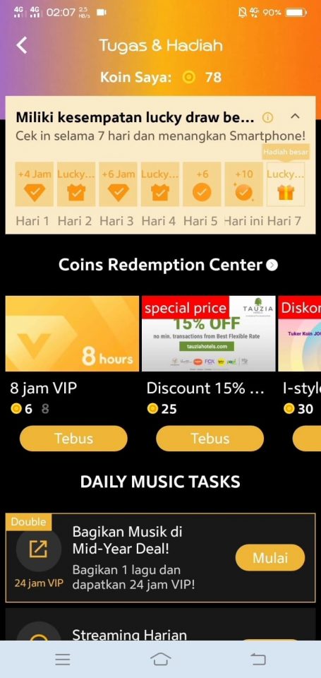 Cara Tukar Poin Joox dan Dapatkan Akses WeTV Gratis!