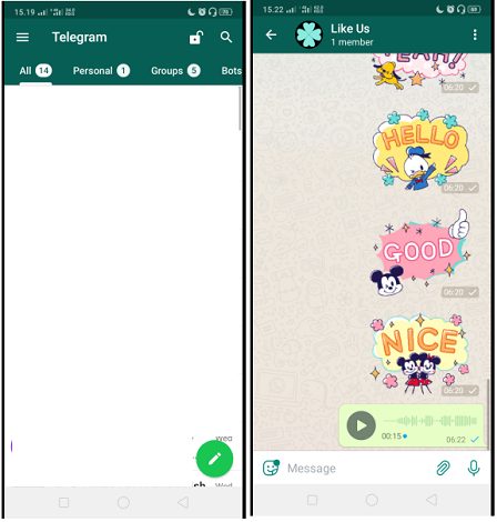 Cara Mengubah Template Telegram Menjadi WhatsApp