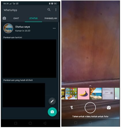 Cara Membuat Status WhatsApp Tidak Bisa di Skip