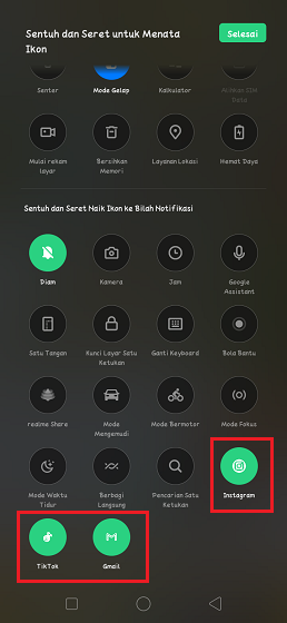 Cara Menambahkan Aplikasi di Status Bar HP Android