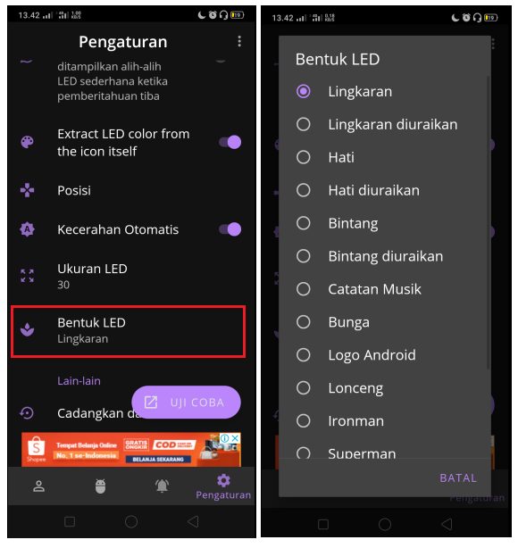 Cara Mengaktifkan LED Notifikasi WhatsApp di Android