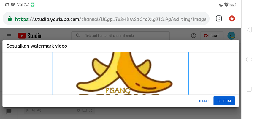 Cara Otomatis Menambahkan Watermark Logo di Semua Video YouTube