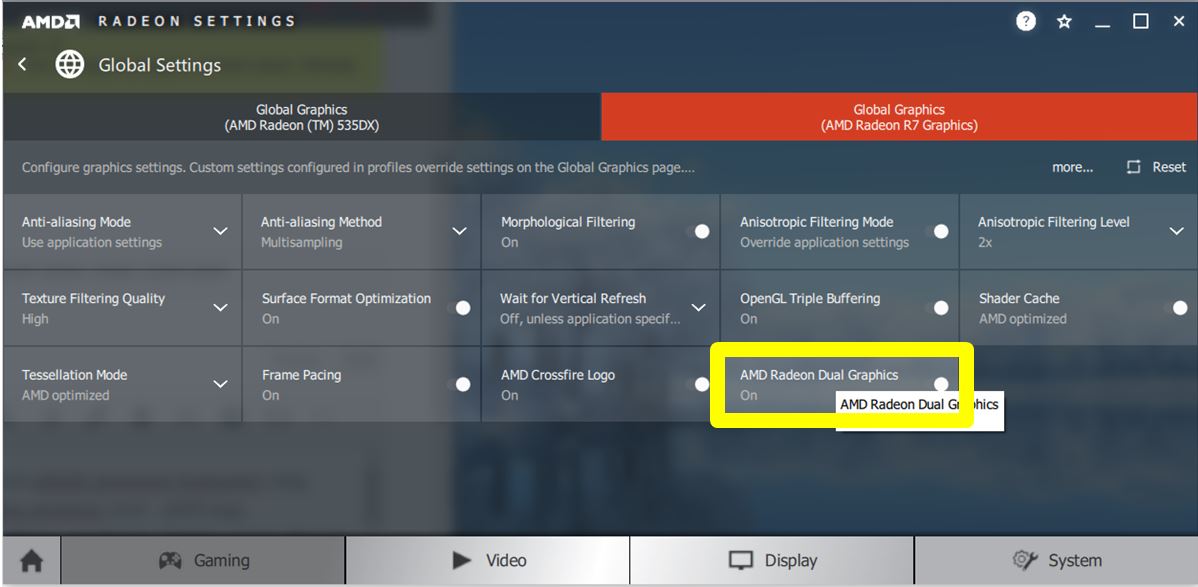 Cara Setting AMD Dual Graphics untuk Game 