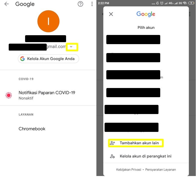 Cara Membuat Email Tanpa Nomor Handphone di Android
