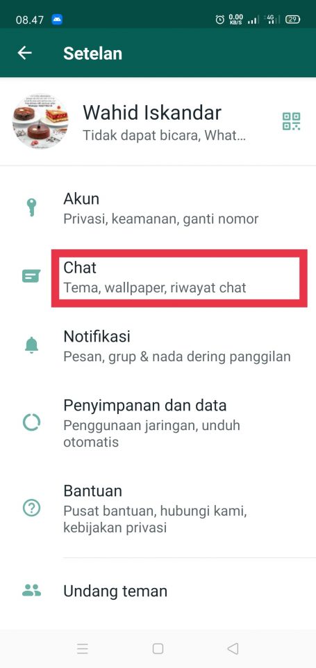 Cara Agar Gambar dan Video WhatsApp Tidak Tersimpan ke Galeri