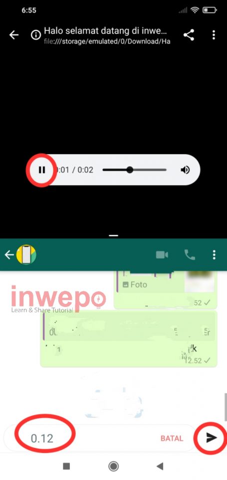 Cara Mengirim Voice Note dengan Suara Google