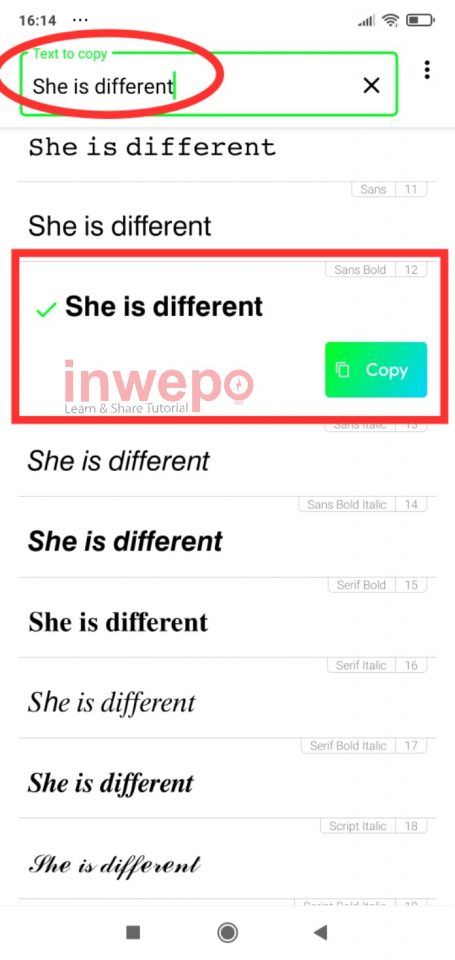 Cara Membuat Bold Caption di Instagram