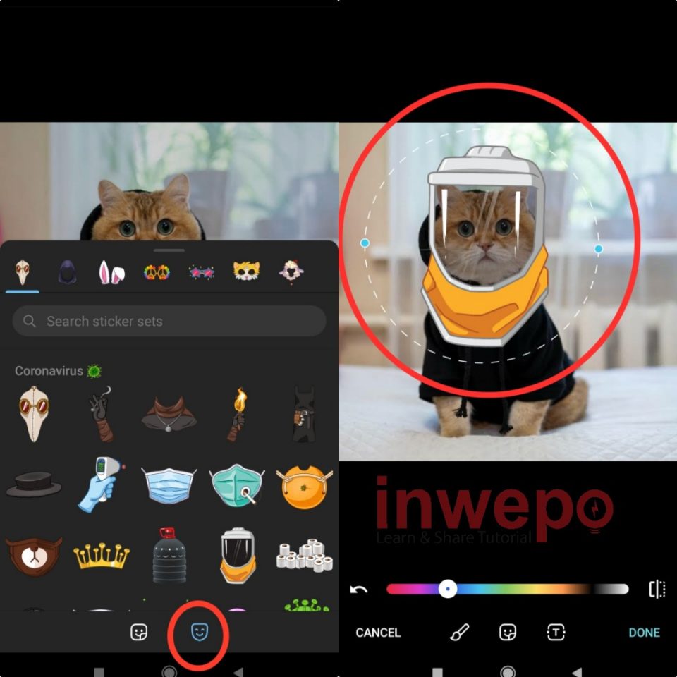 Cara Menggunakan Selfi Mask dan Video Mute Telegram