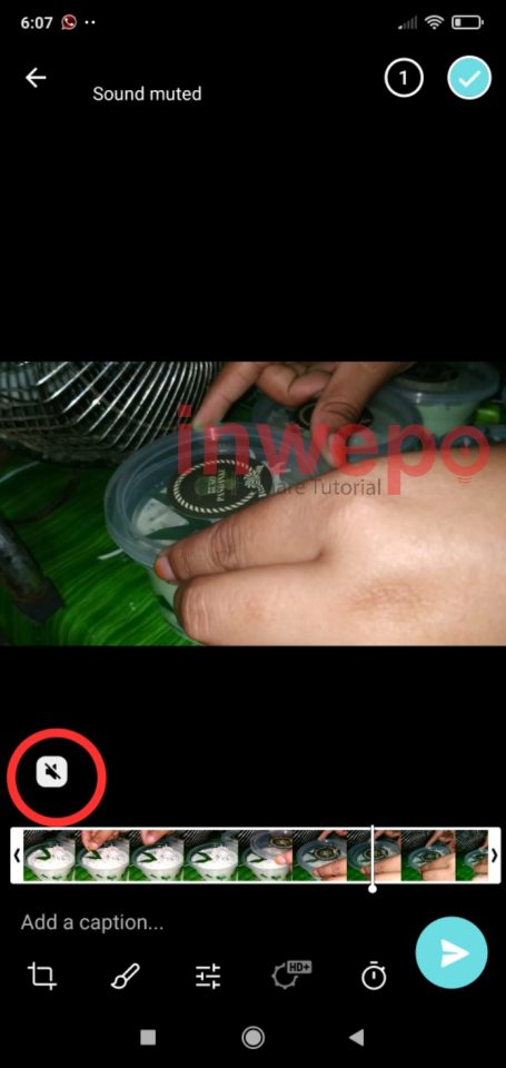 Cara Menggunakan Selfi Mask dan Video Mute Telegram