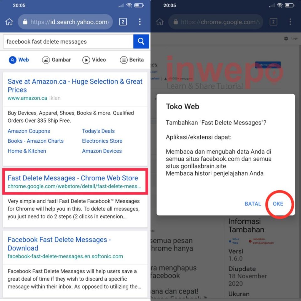 Cara Hapus Semua Pesan di Messenger Sekaligus 