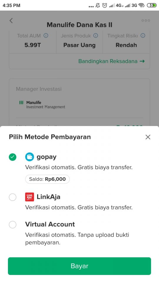 Cara Membeli Saham di Aplikasi Bibit Android