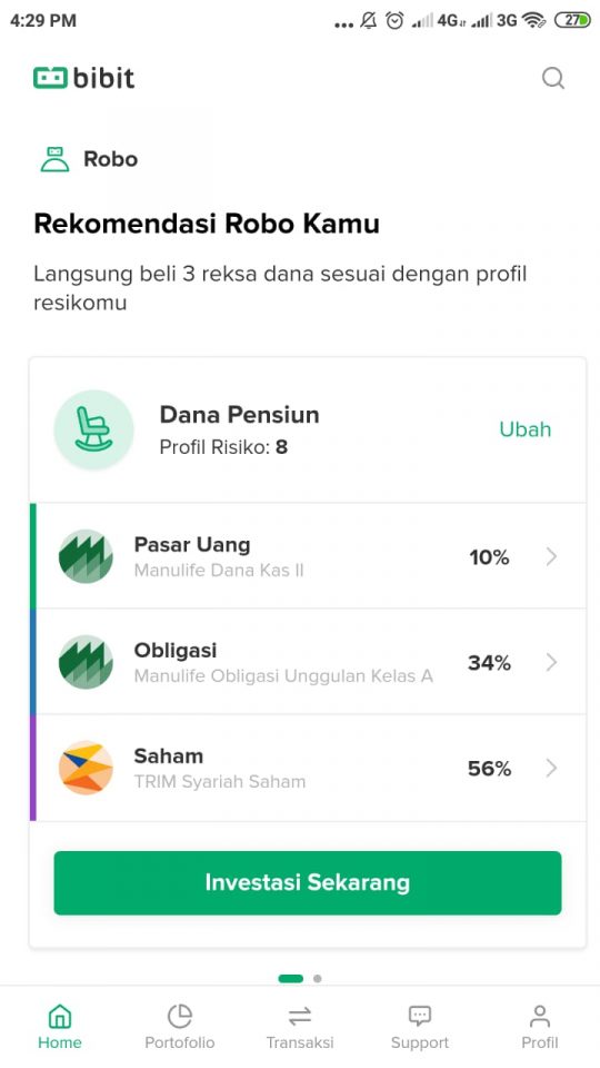 Cara Membeli Saham di Aplikasi Bibit Android
