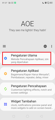Cara Aktifkan LED Notifikasi Pesan Masuk Pada Layar Android