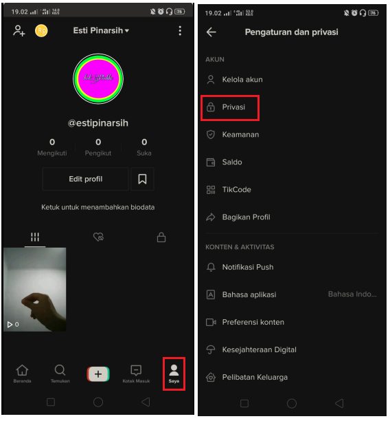 Cara Agar Video Tik Tok Tidak Bisa Didownload