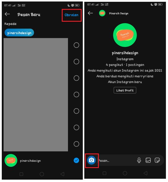 Cara Kirim Pesan yang bisa Terhapus Otomatis di DM Instagram