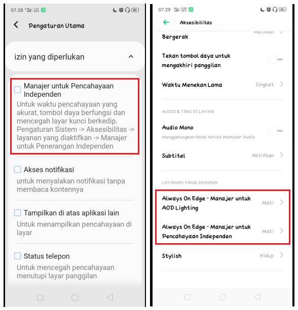 Cara Aktifkan LED Notifikasi Pesan Masuk Pada Layar Android
