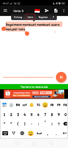 Cara Mengetik Otomatis Menggunakan Suara di HP Android
