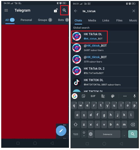 Cara Download Video TikTok Tanpa Watermark di Telegram