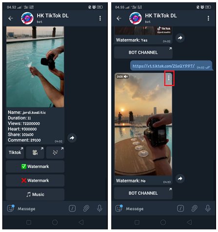 Cara Download Video TikTok Tanpa Watermark di Telegram