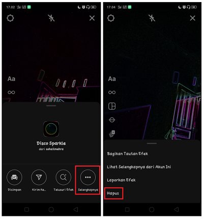 Cara Menghapus Filter di Instagram Story