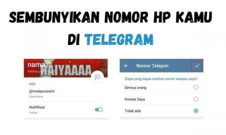 Cara Menyembunyikan No HP di Telegram