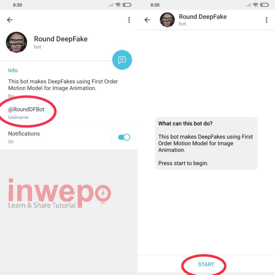 Cara Buat Foto Jadi Bergerak Dengan Telegram