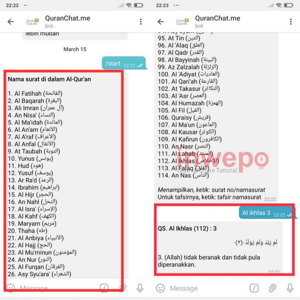 Cara Cepat Cari Terjemahan dan Tafsir Quran di Android